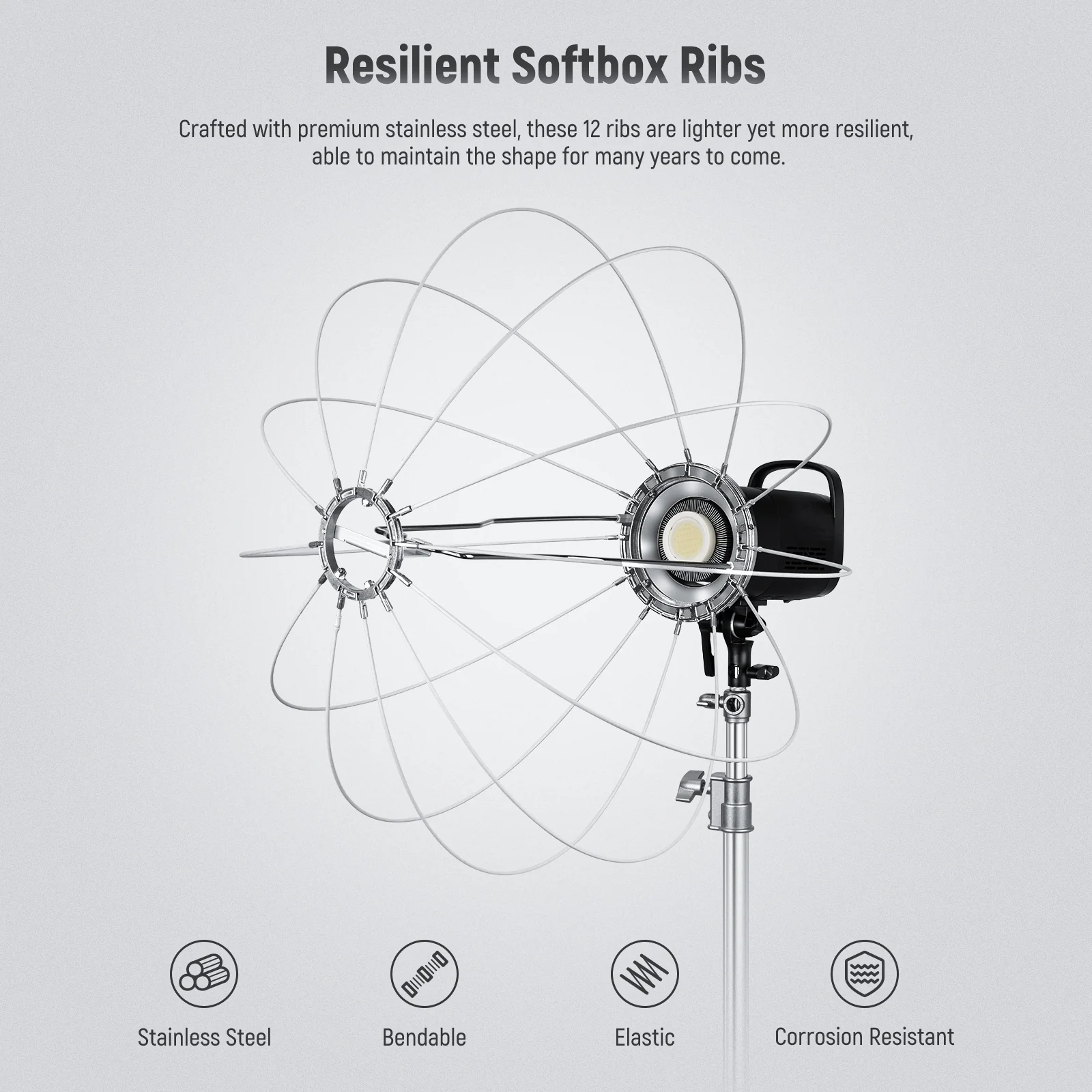 NEEWER NS65L/NS90L Lantern Softbox One Step Quick Release - Image 14