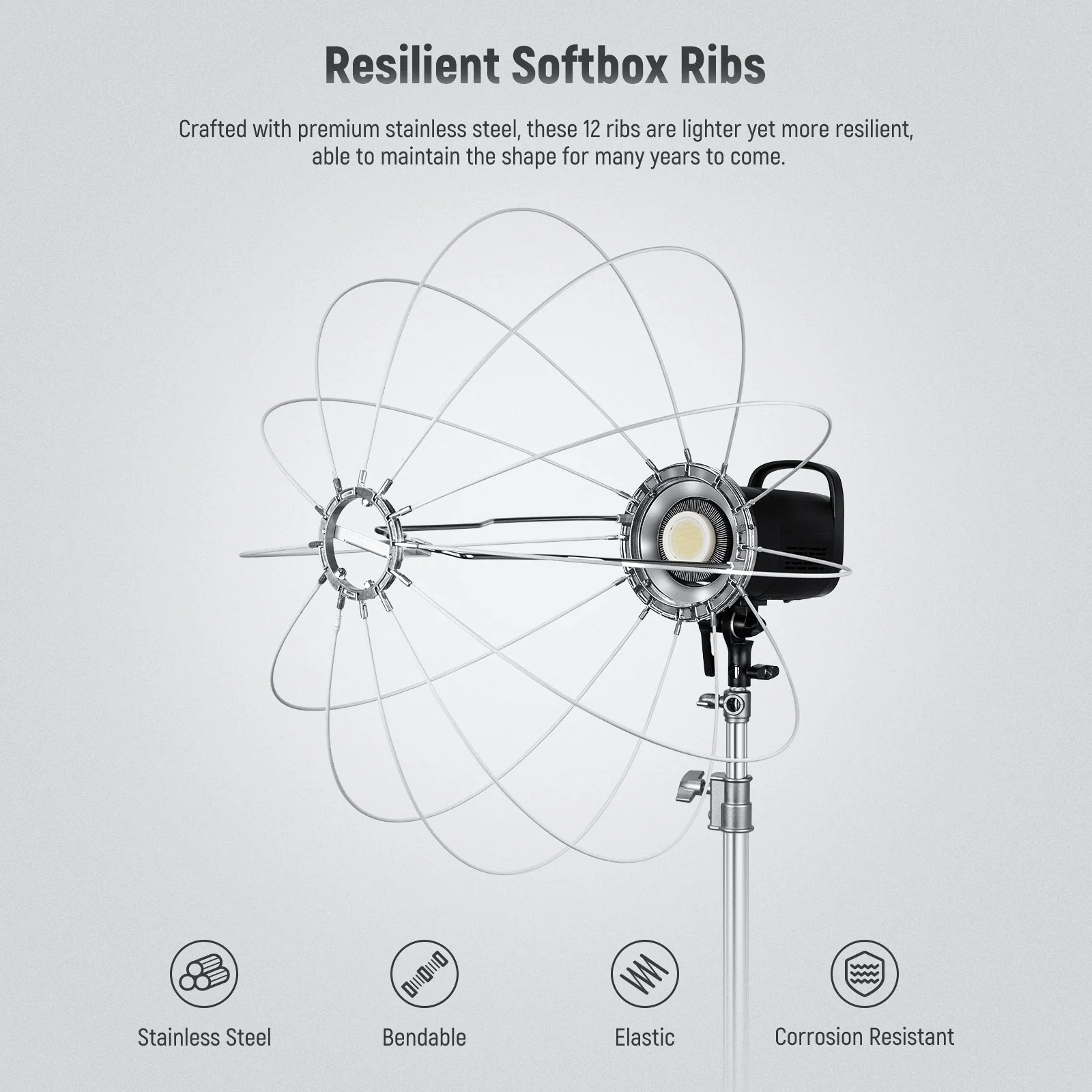 NEEWER NS65L/NS90L Lantern Softbox One Step Quick Release - Image 6
