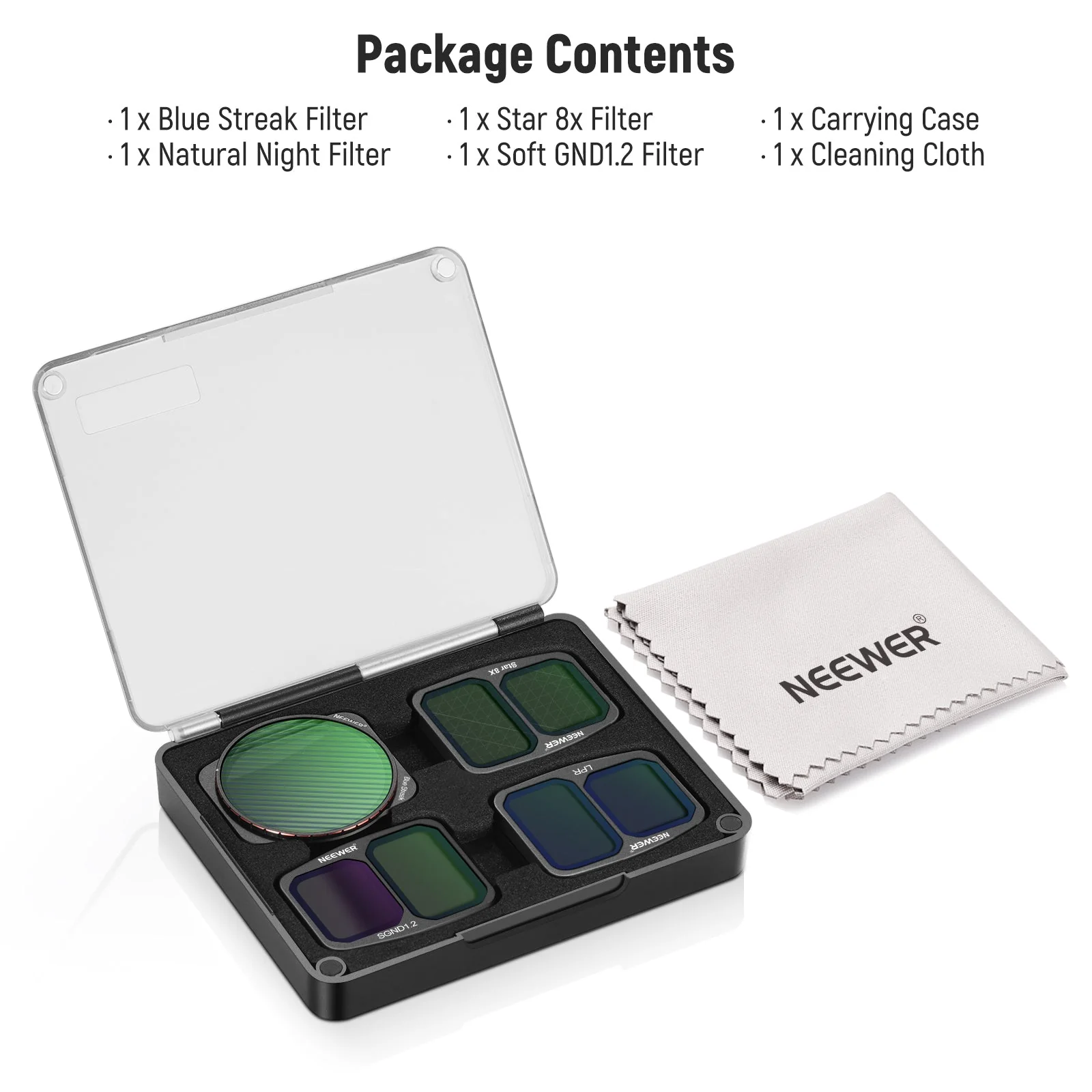 NEEWER 4 Pack Effect Filter Set For DJI Air 3 - Image 9