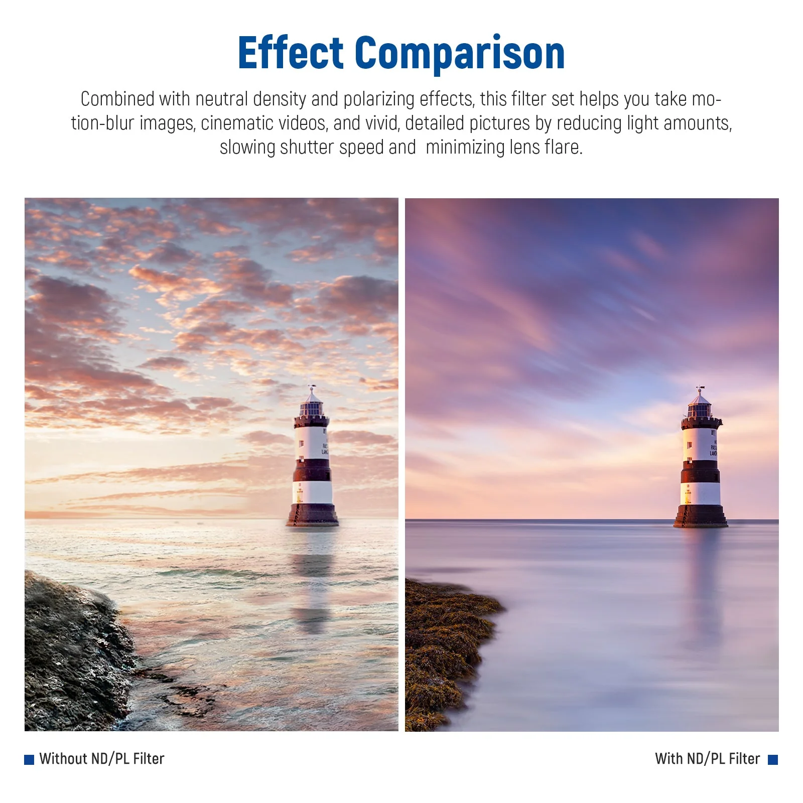 NEEWER 4 Pack Magnetic ND/PL Filter Kit For DJI Osmo Pocket Camera - Image 7