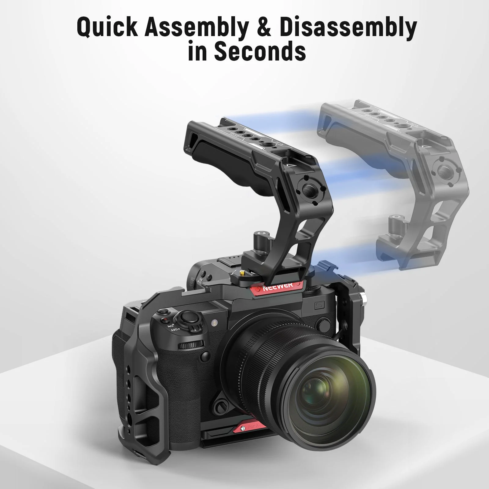 NEEWER CA008 Top Handle and NATO Rail Kit - Image 8