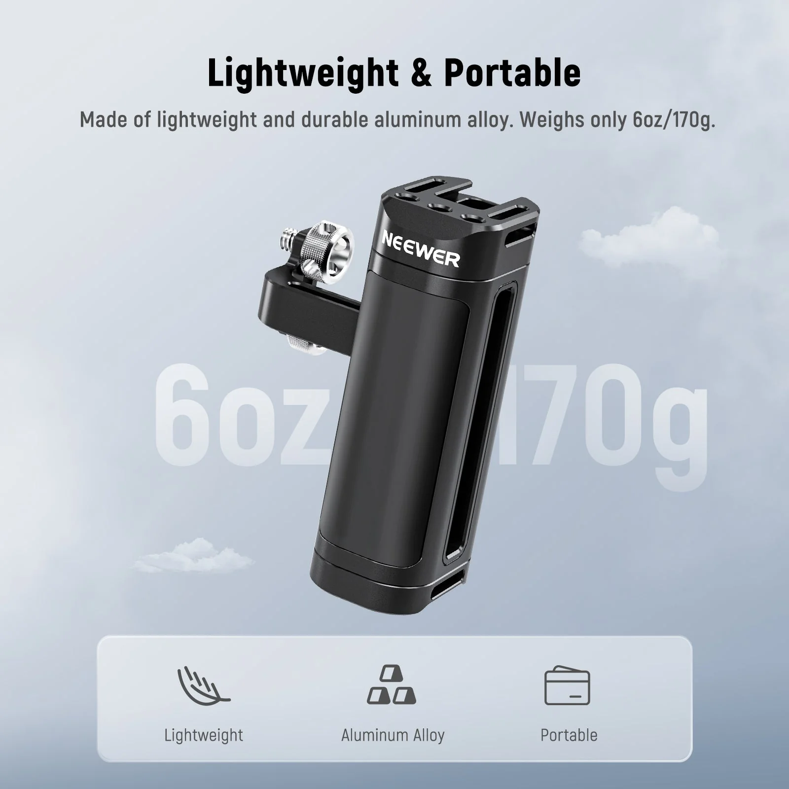 NEEWER CA022H Lightweight Side Handle Handgrip - Image 4