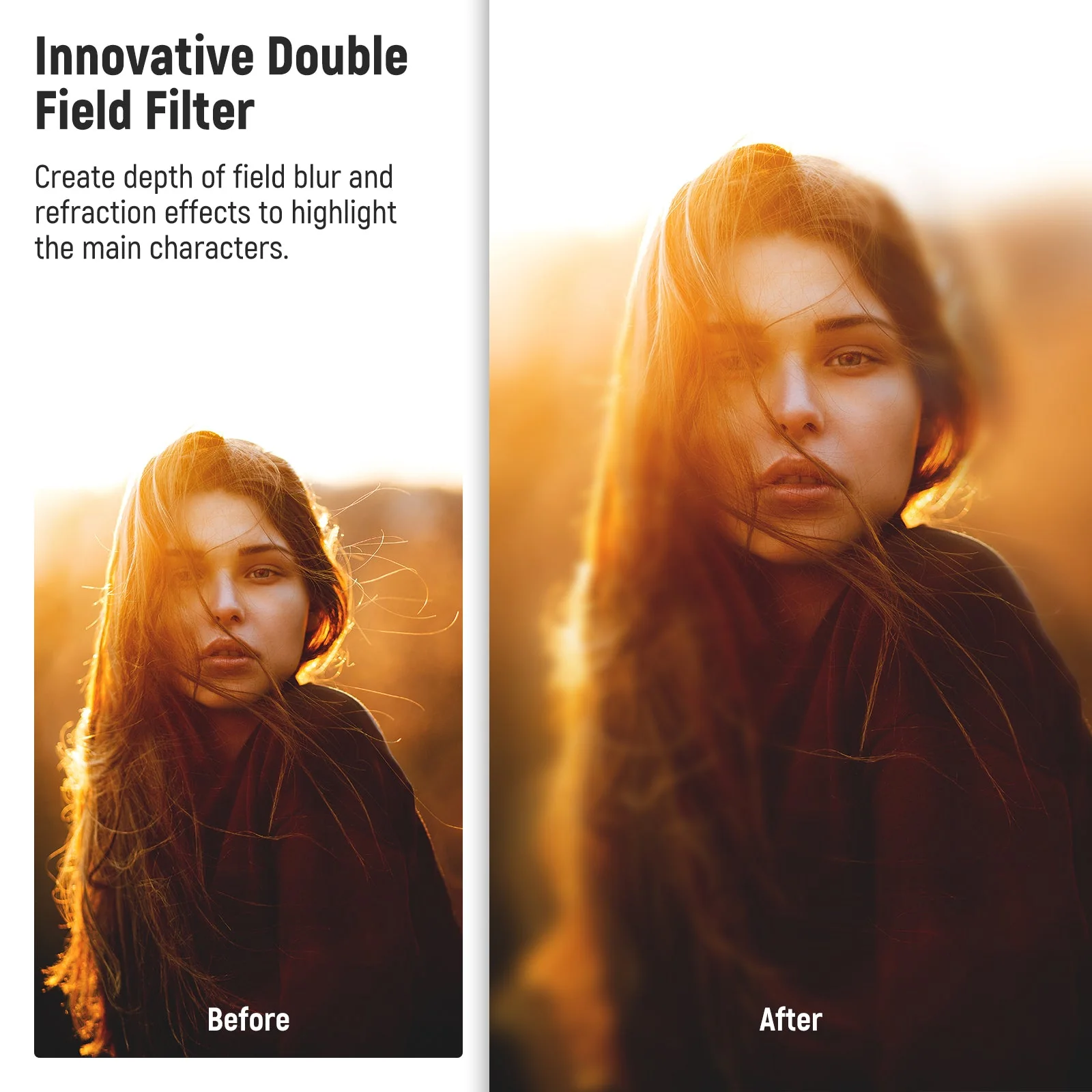 NEEWER Center Field Split Diopter Effect Filter - Image 3