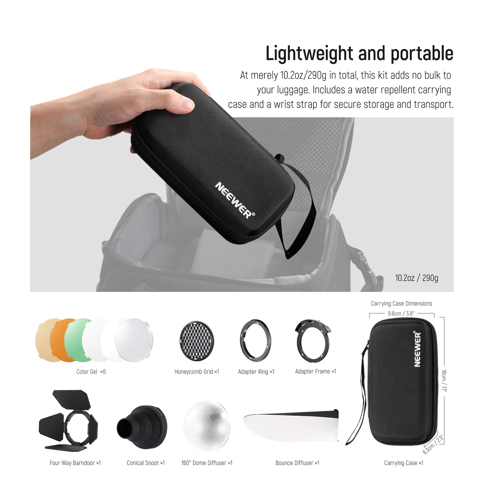 NEEWER CRM2 Magnetic Accessories Kit for Z2PRO Z2 Z1 Series - Image 9