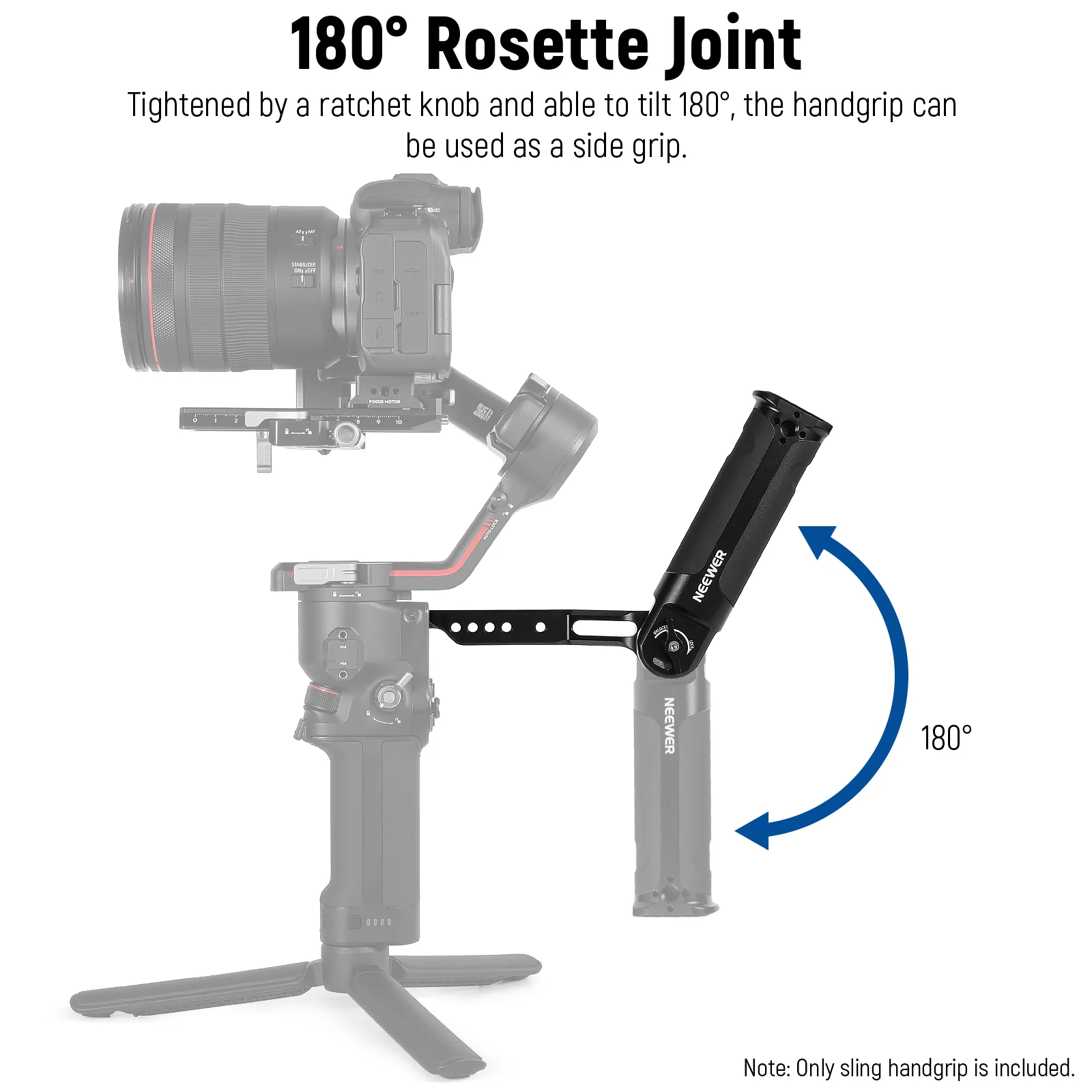 NEEWER Gimbal Sling Handgrip For DJI RS 2 RSC 2 RS 3 RS 3 Pro RS 3 Mini - Image 3