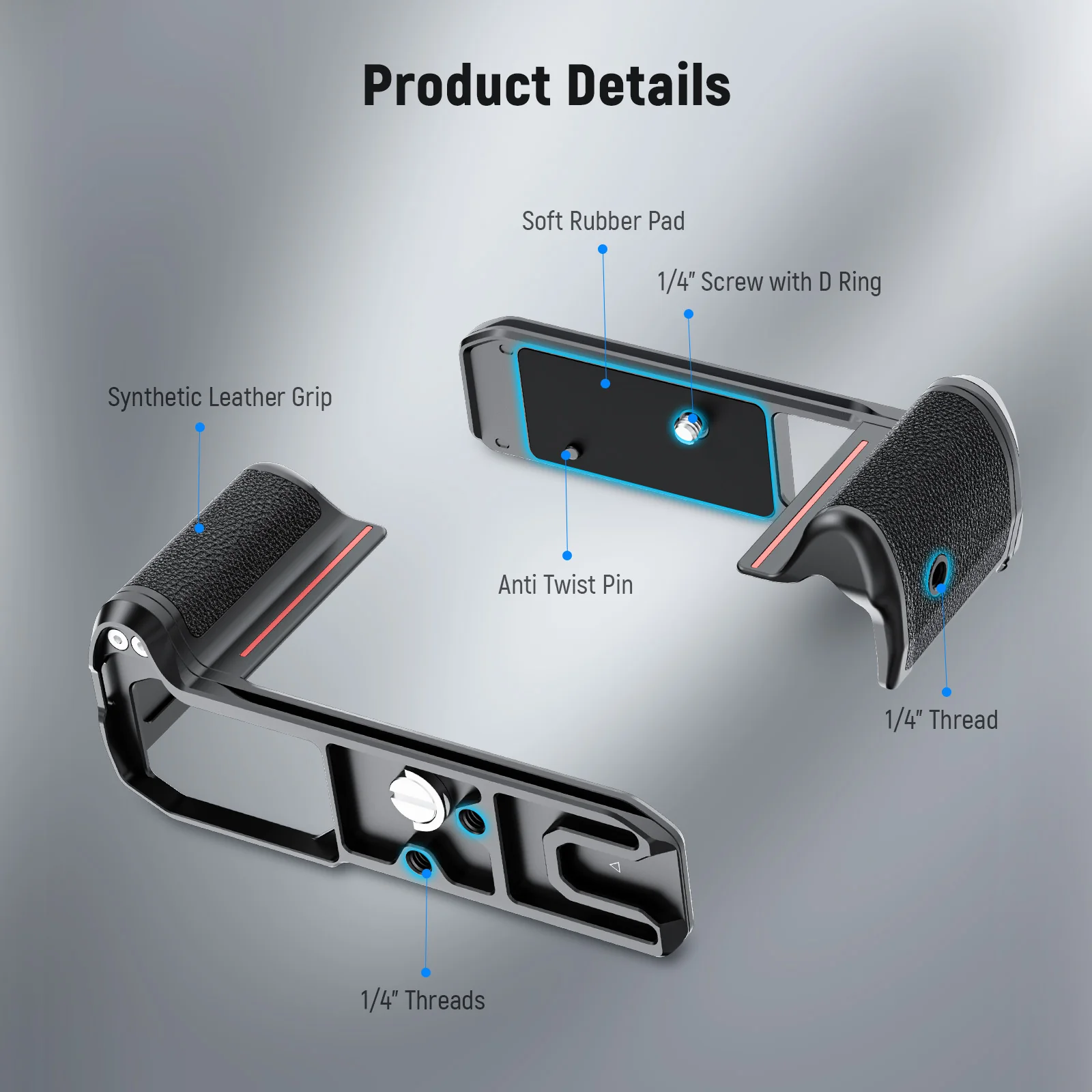 NEEWER CA063/CA073 L-Shape Handle for Nikon Z f - Image 15