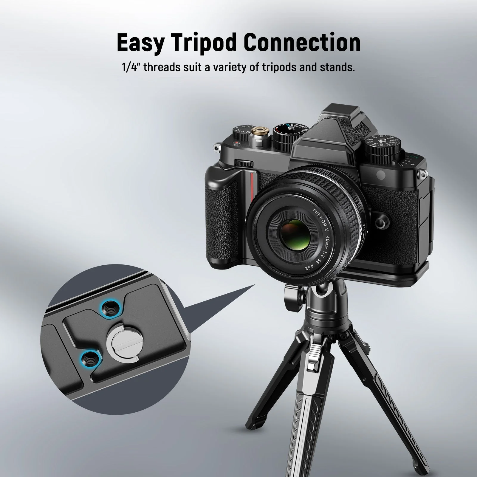 NEEWER CA063/CA073 L-Shape Handle for Nikon Z f - Image 4