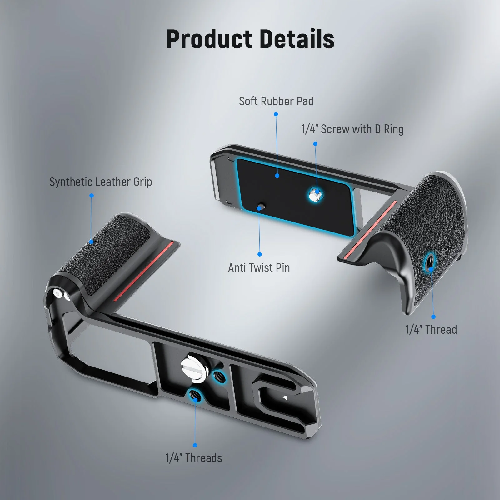 NEEWER CA063/CA073 L-Shape Handle for Nikon Z f - Image 7