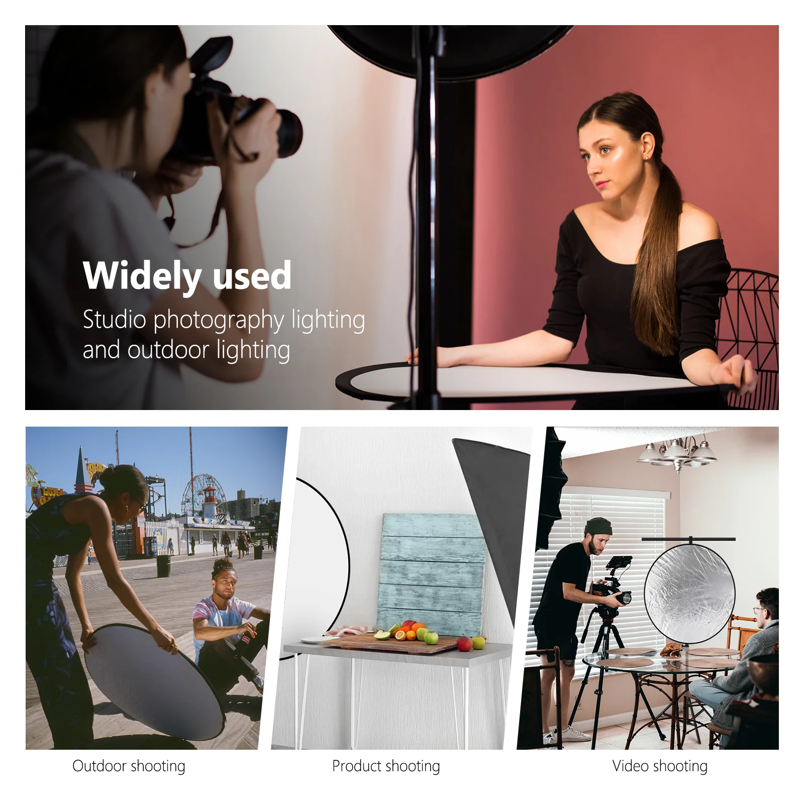 NEEWER 5-in-1 Collapsible Light Reflector with Bag - Image 23