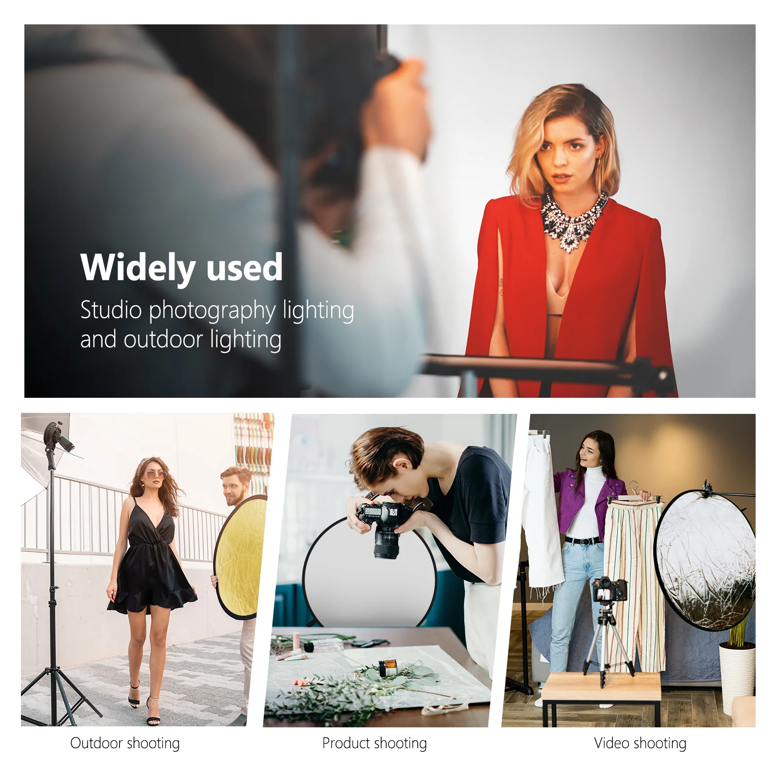 NEEWER 5-in-1 Collapsible Light Reflector with Bag - Image 30