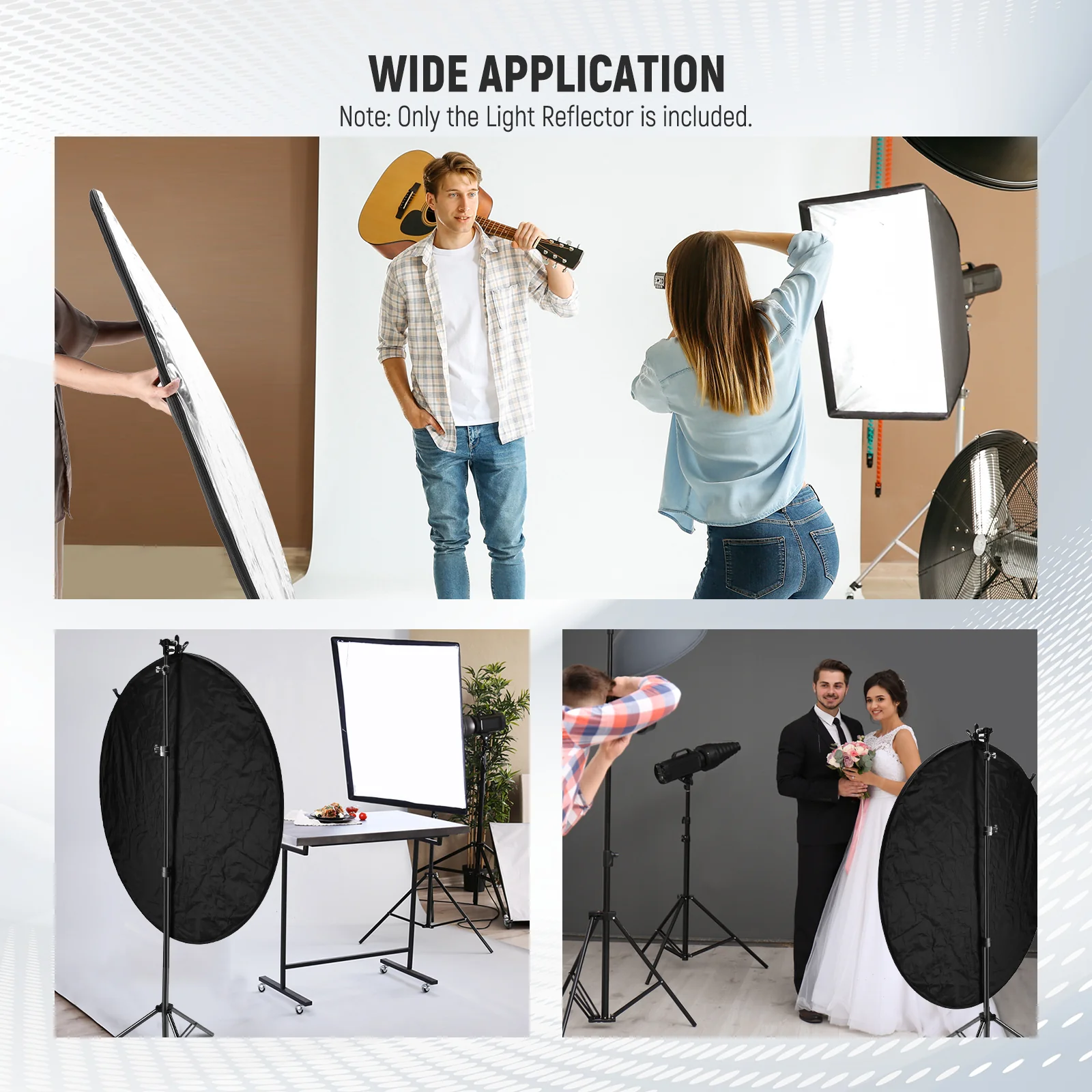 NEEWER 5-in-1 Collapsible Light Reflector with Bag - Image 5