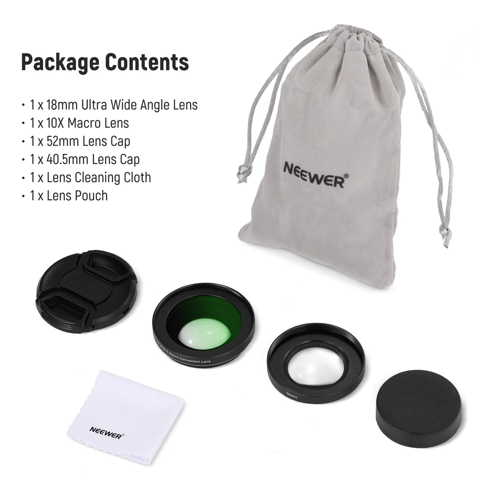 NEEWER LS-30 40.5mm HD Wide Angle Lens For Sony ZV-1F / ZV-E10 - Image 9