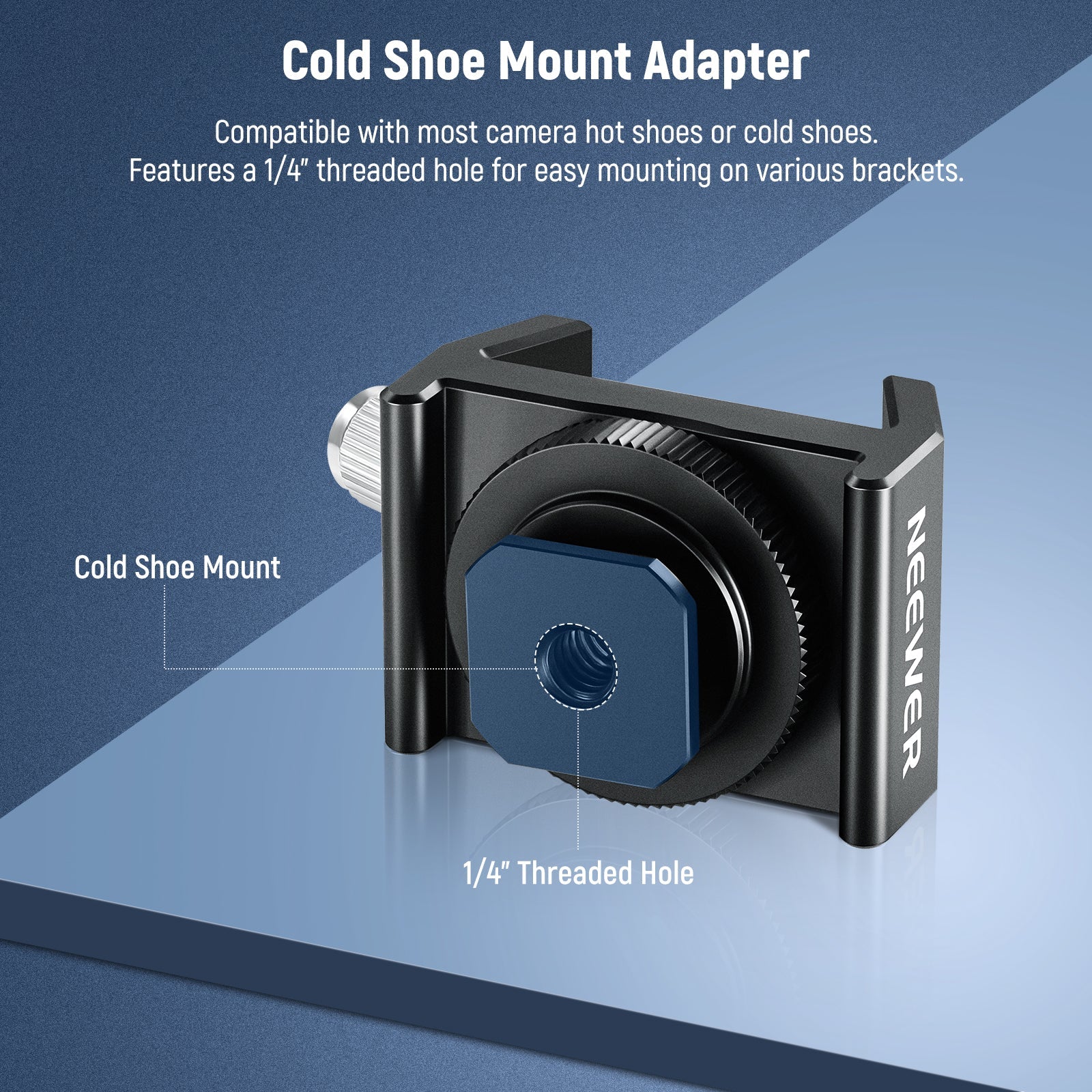 NEEWER LS-T16 Metal Finderscope Mount Adapter - Image 5