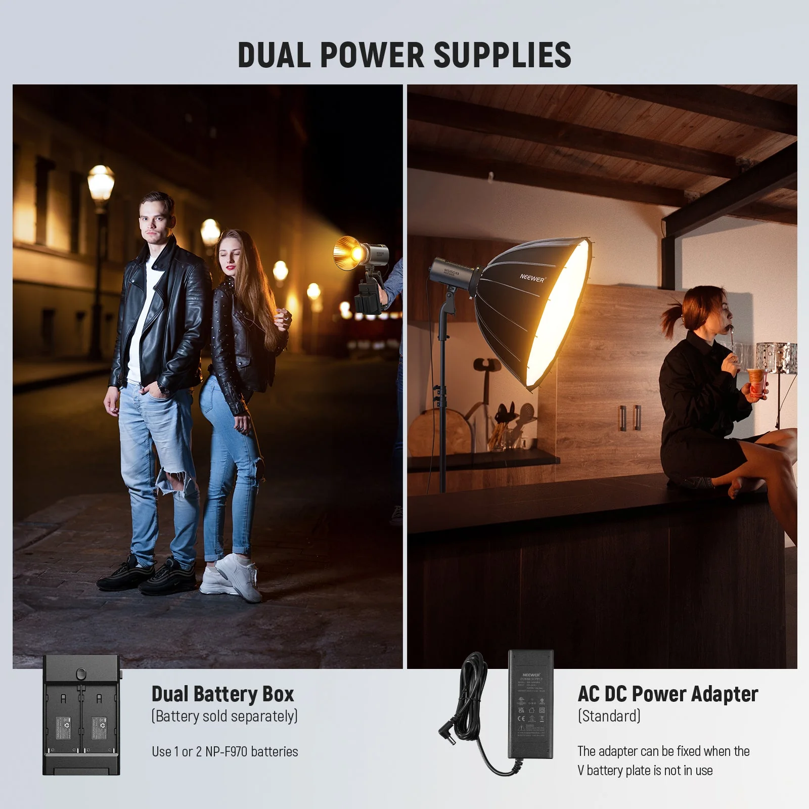 NEEWER MS150B 130W Bi-Color LED Video Light - Image 9