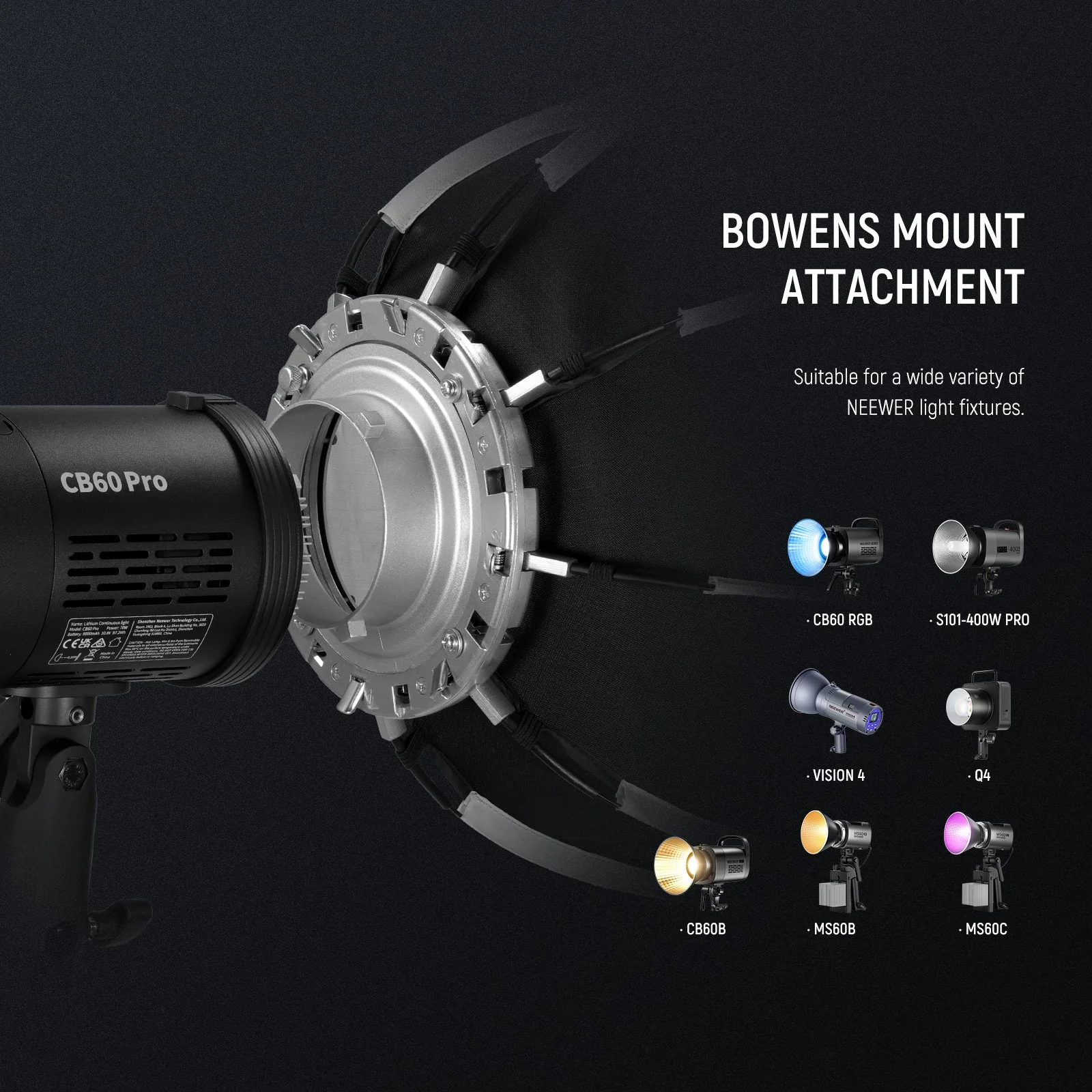 NEEWER NS1P 17.7"/45cm Octagonal Softbox - Image 6