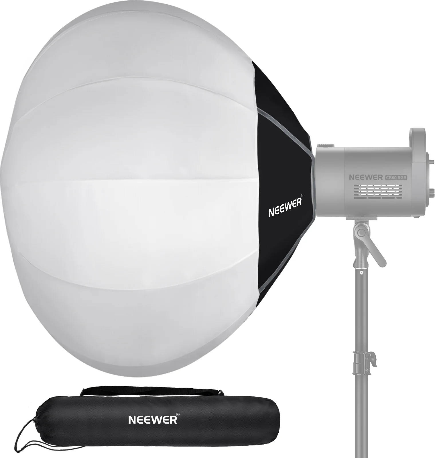 NEEWER NS20L 50cm/65cm/85cm Lantern Softbox One Step Quick Release - Image 17