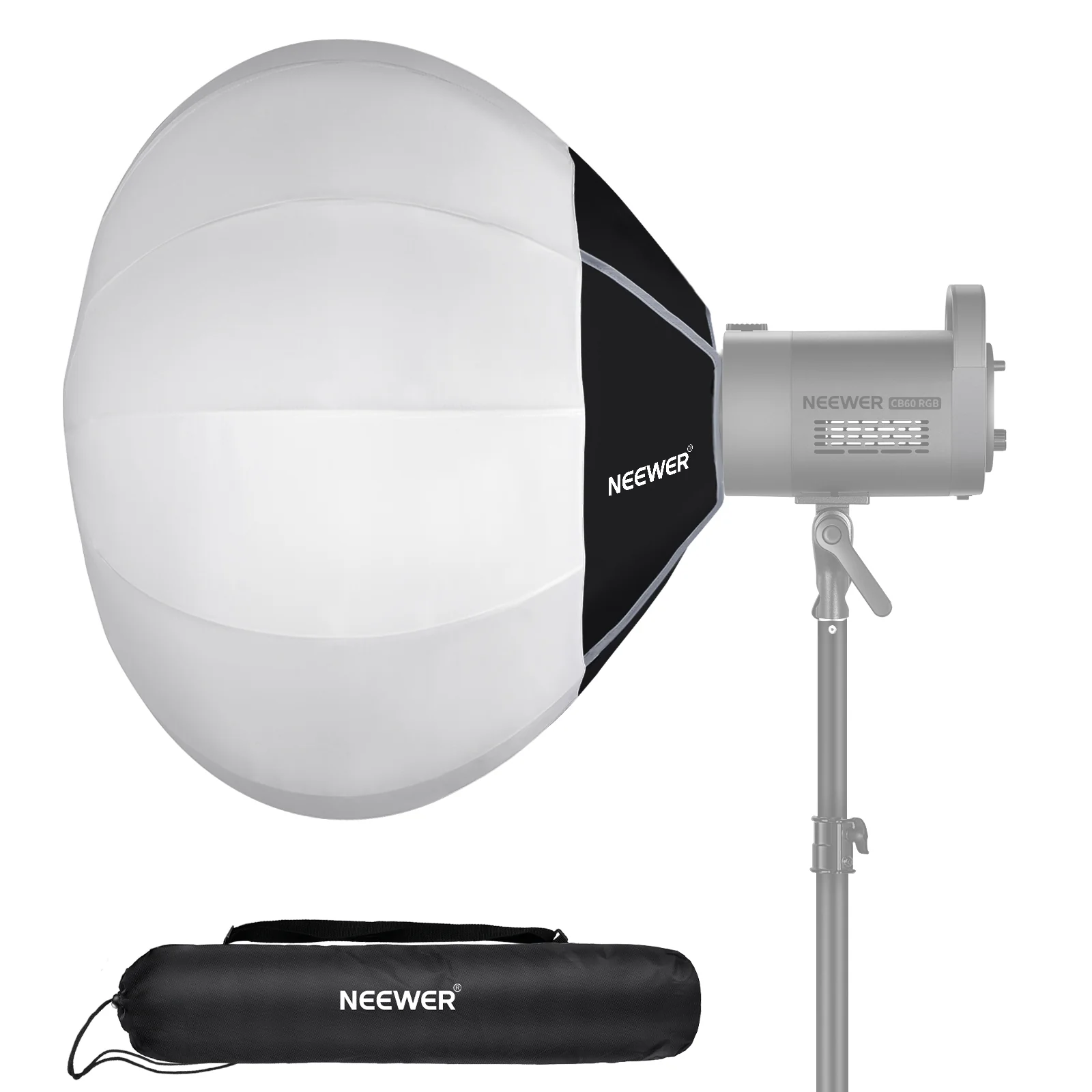 NEEWER NS20L 50cm/65cm/85cm Lantern Softbox One Step Quick Release - Image 9