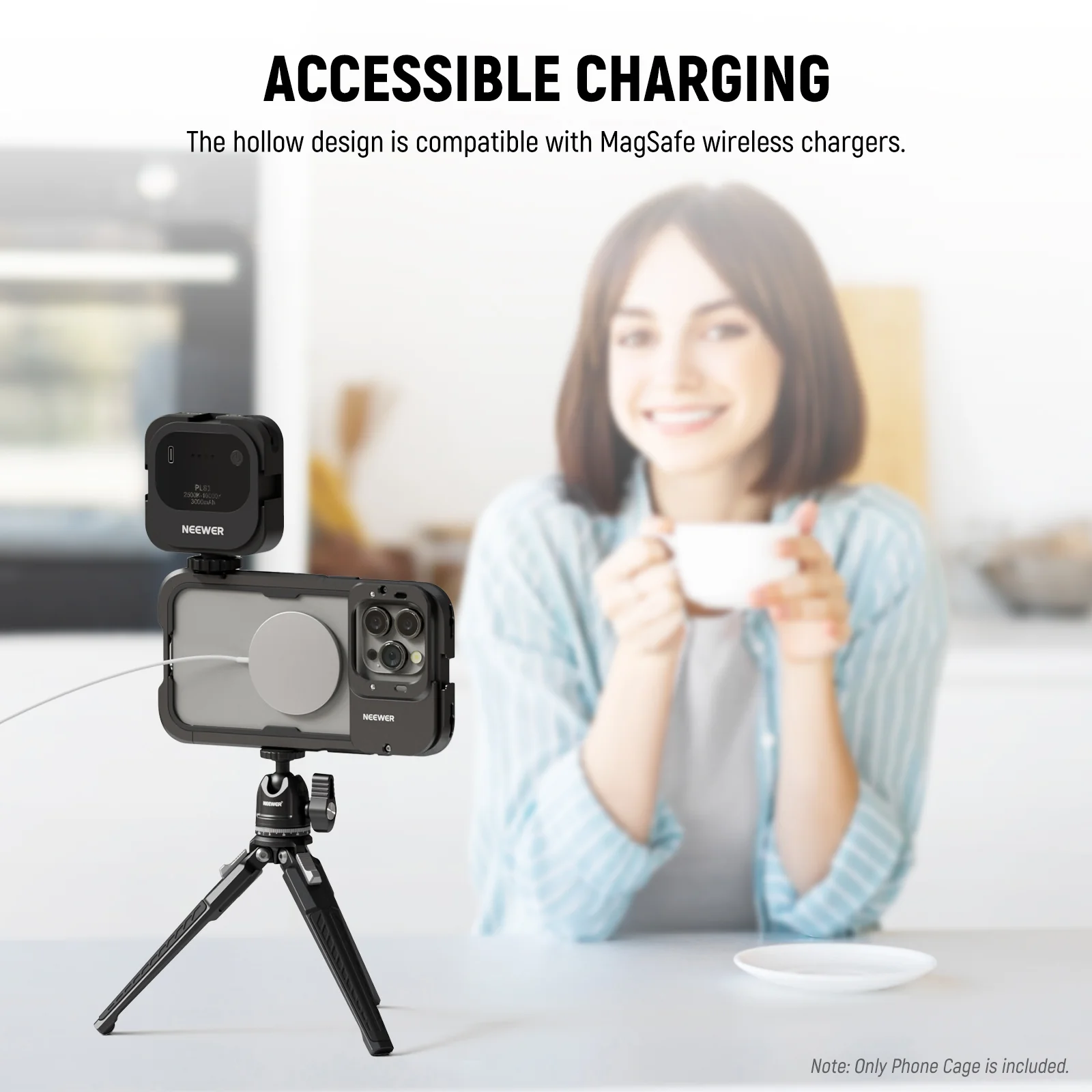 NEEWER PA023 Metal Cage For iPhone 15 Pro/ Pro Max - Image 15