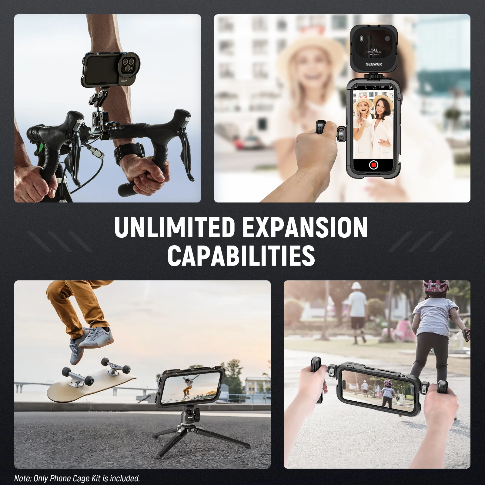 NEEWER PA023 Metal Cage For iPhone 15 Pro/ Pro Max - Image 22