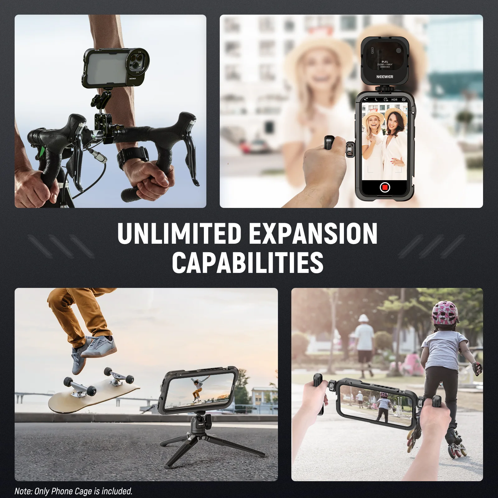 NEEWER PA023 Metal Cage For iPhone 15 Pro/ Pro Max - Image 30