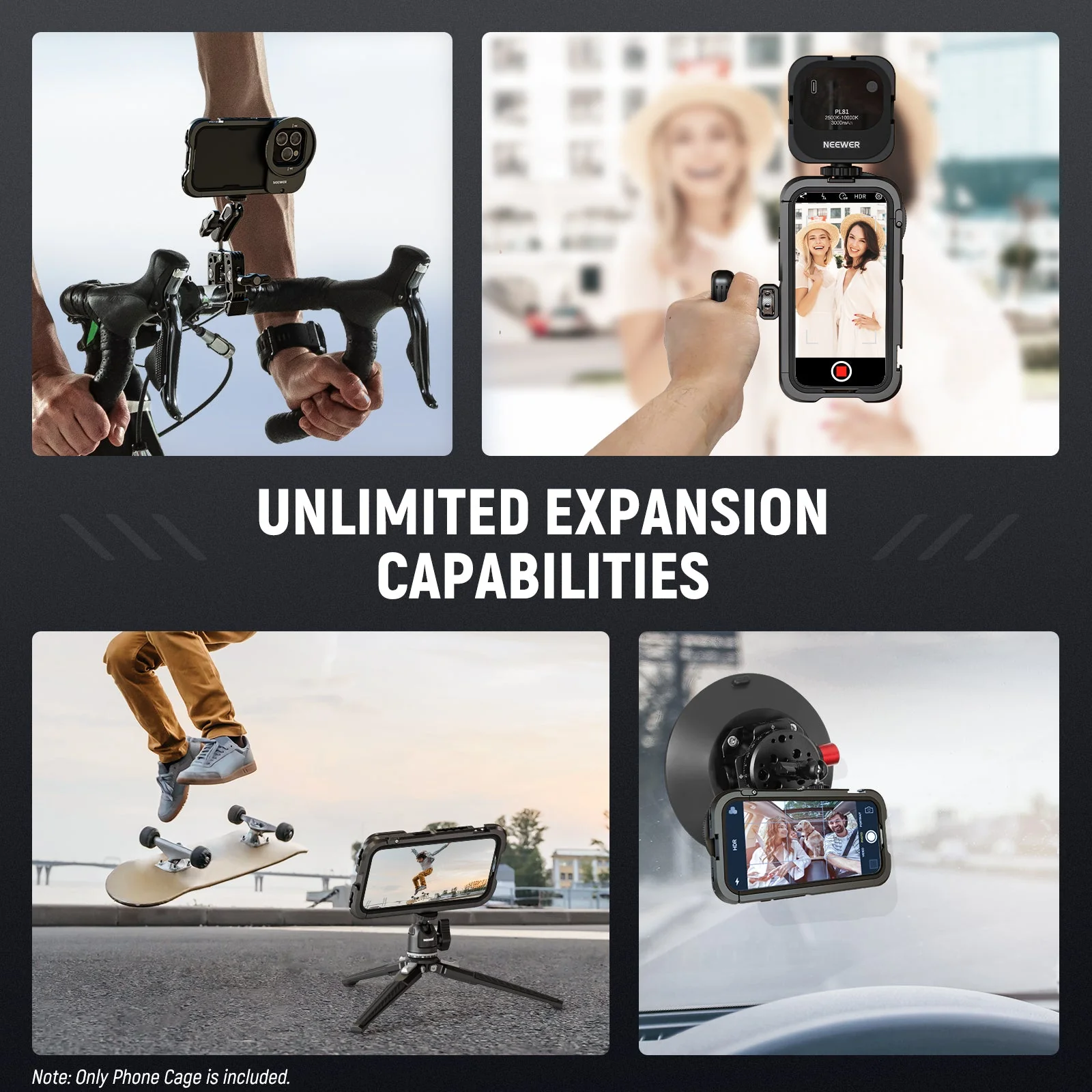 NEEWER PA023 Metal Cage For iPhone 15 Pro/ Pro Max - Image 7