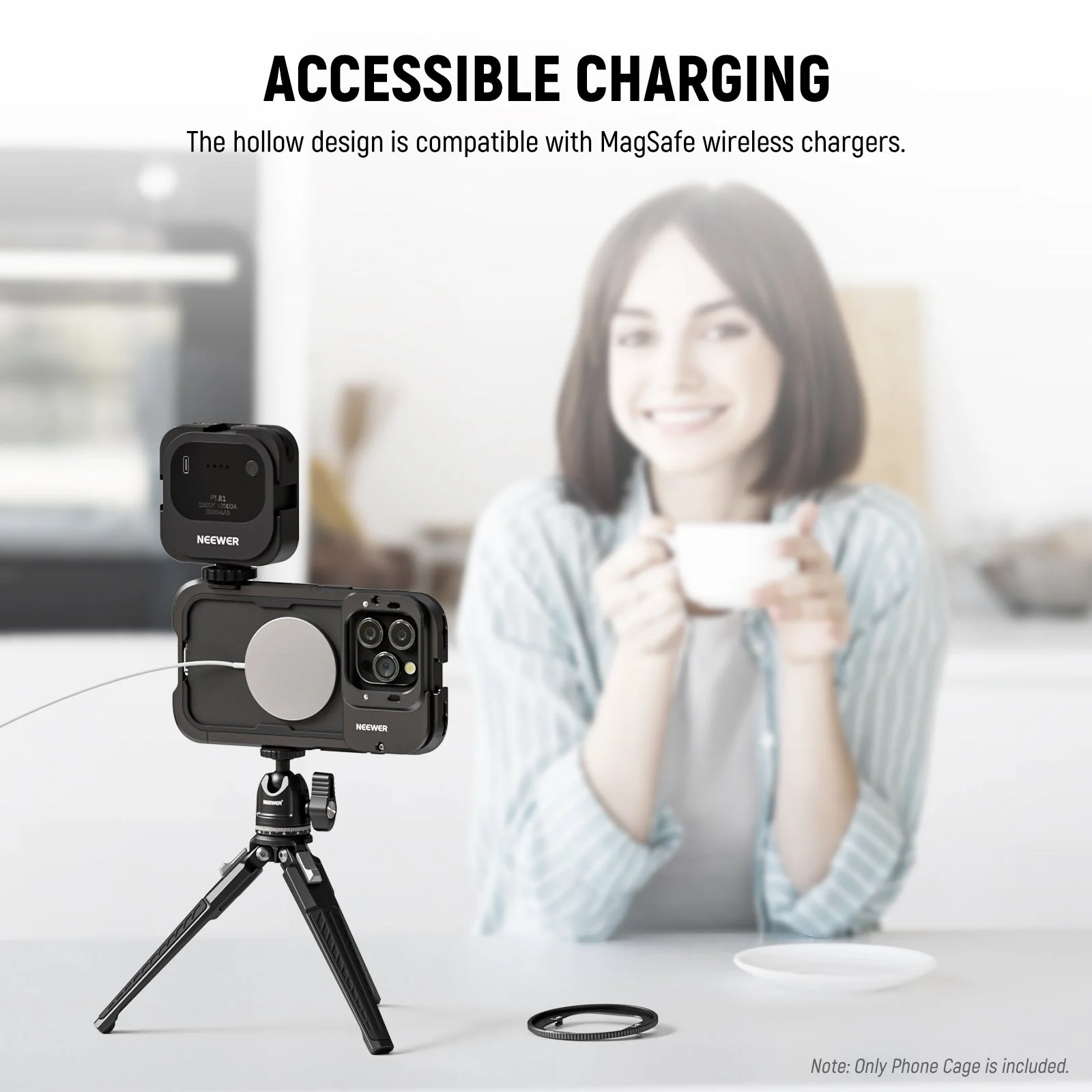 NEEWER PA023 Metal Cage For iPhone 15 Pro/ Pro Max - Image 8