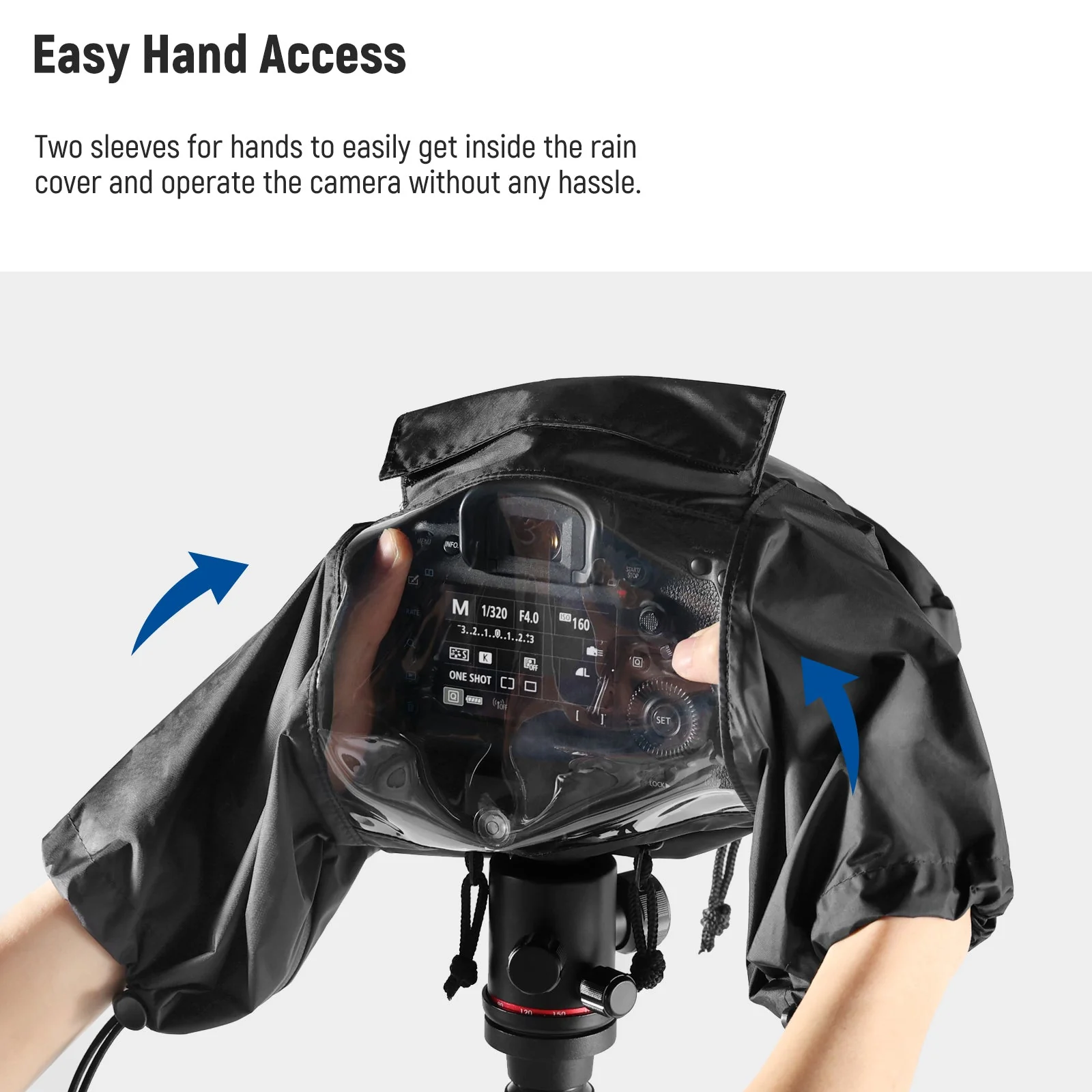 NEEWER PB003/PB004 Camera Rain Cover - Image 4