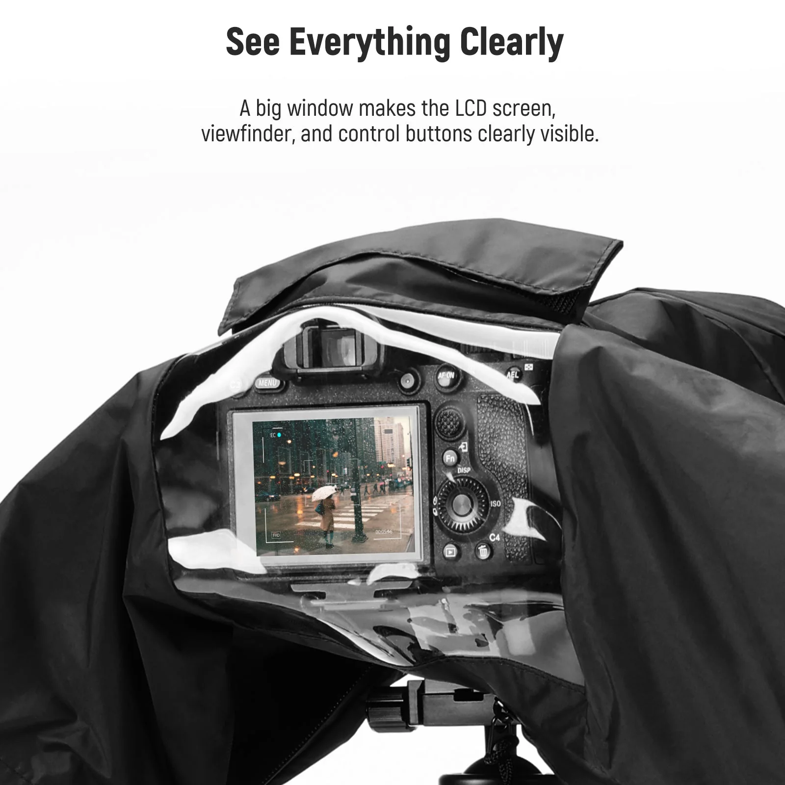 NEEWER PB003/PB004 Camera Rain Cover - Image 5