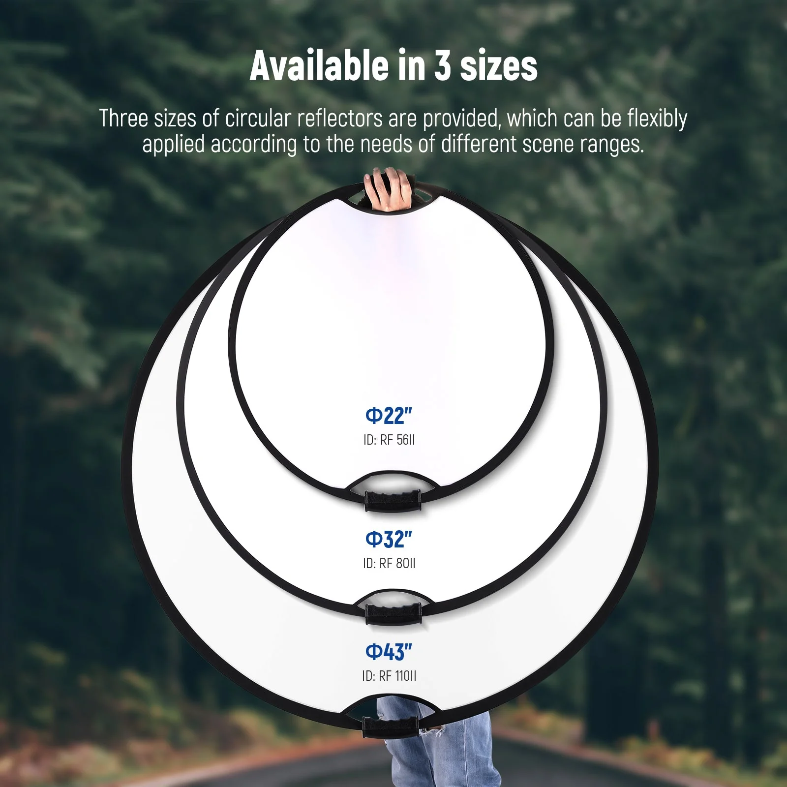 NEEWER 5-in-1 Light Reflector with Handle Grip - Image 6