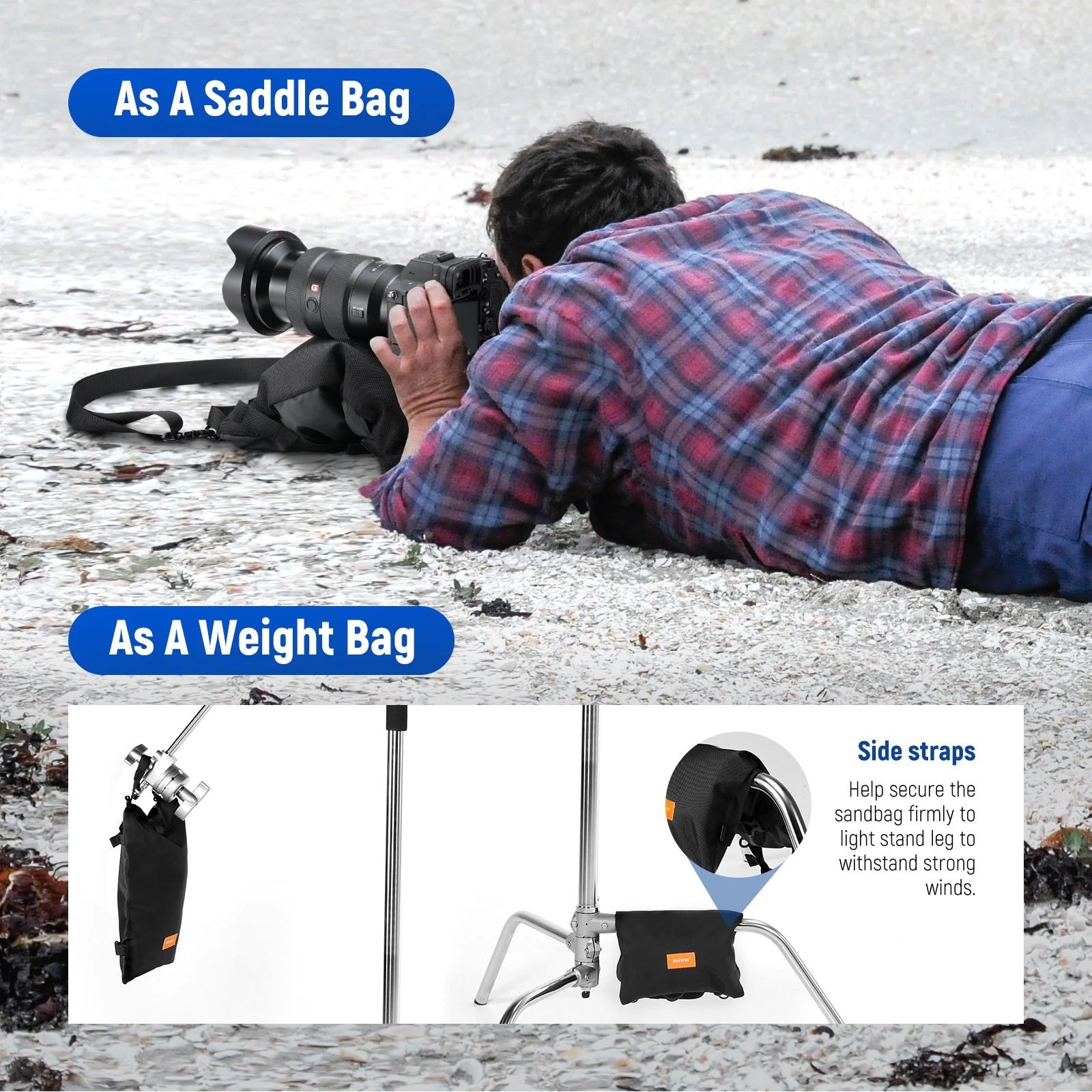 NEEWER Sandbag for Photography - Image 3