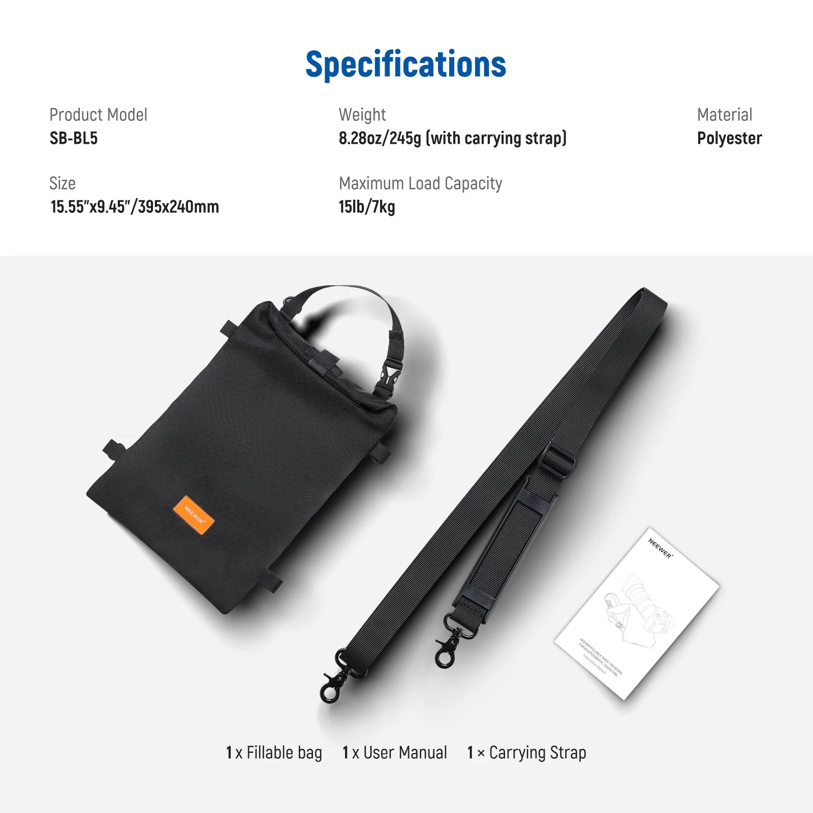 NEEWER Sandbag for Photography - Image 8