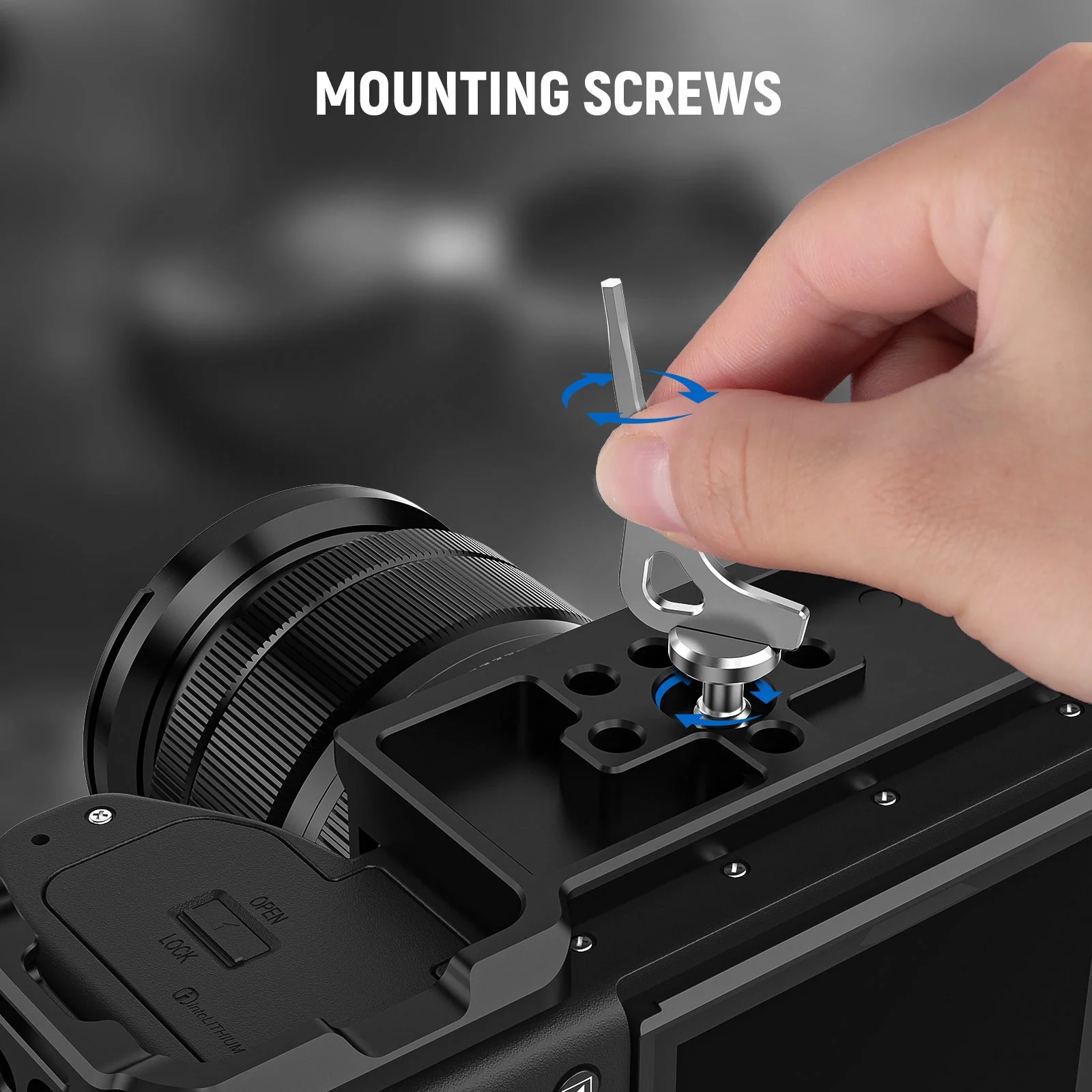 NEEWER UA001 Screws and Hex Keys Storage Plate Kit - Image 4