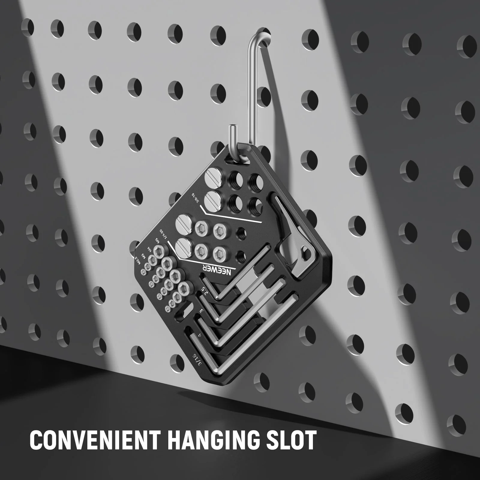 NEEWER UA001 Screws and Hex Keys Storage Plate Kit - Image 6