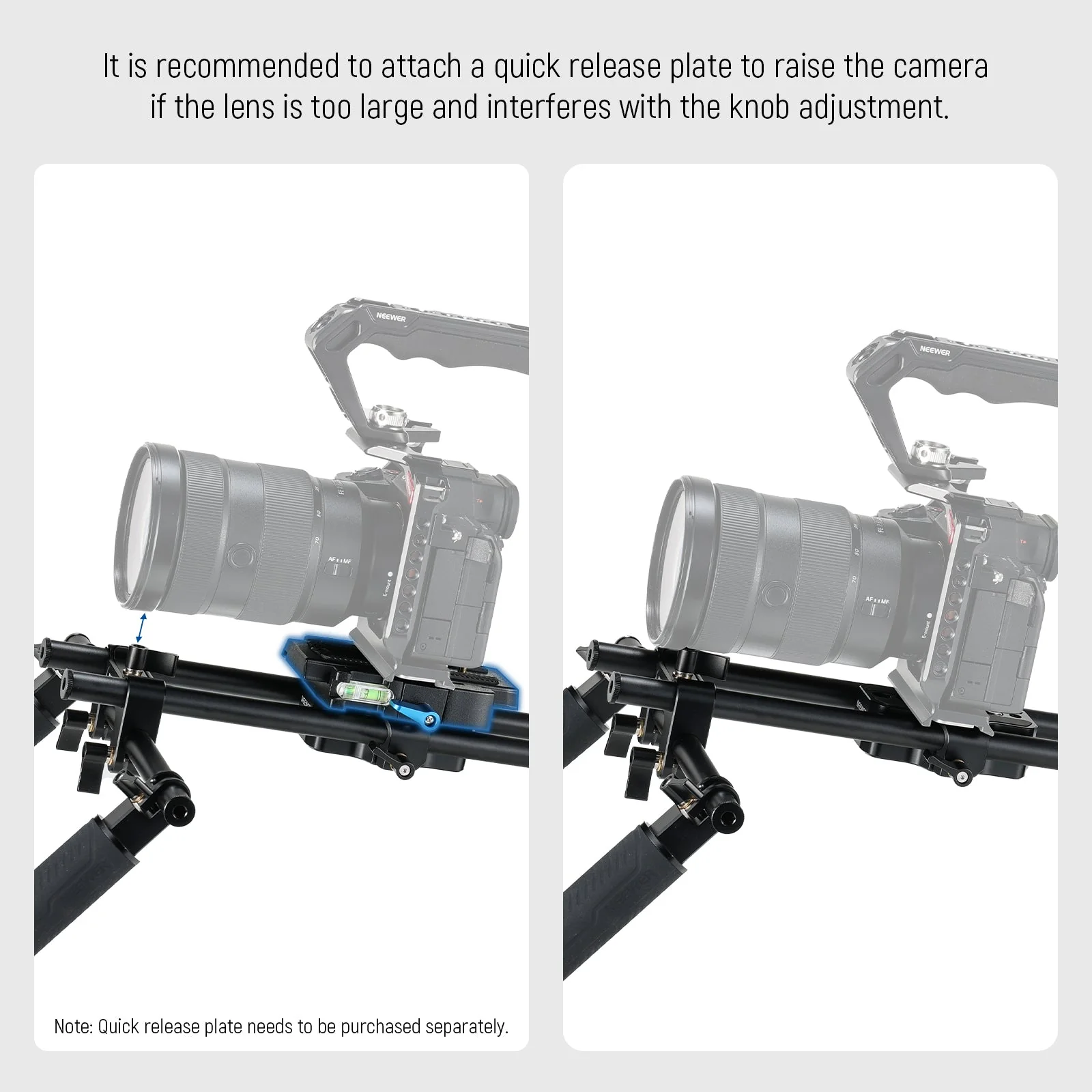 NEEWER SR004 Universal Shoulder Rig Kit - Image 7