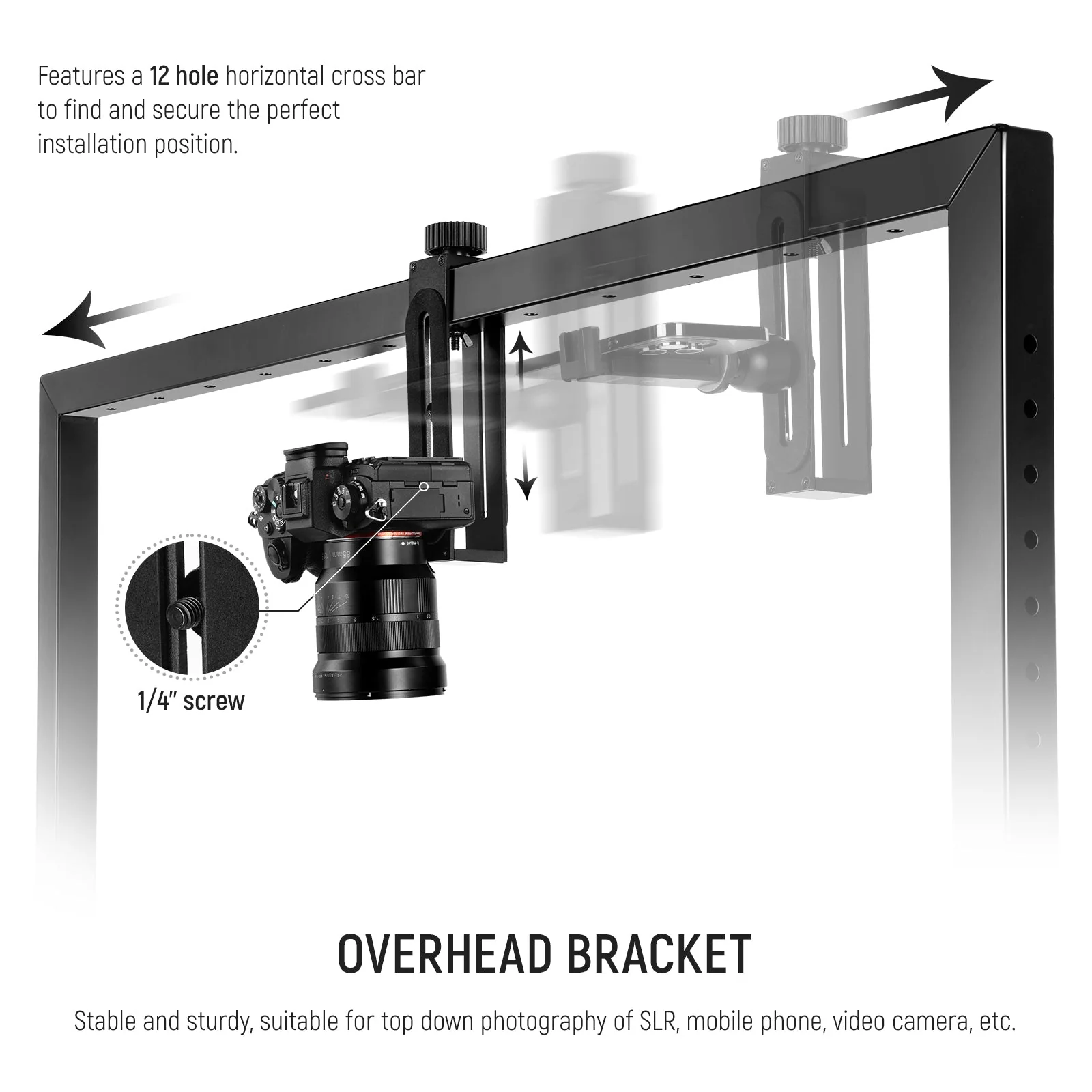 NEEWER ST100 Overhead Camera Mount Rig - Image 5