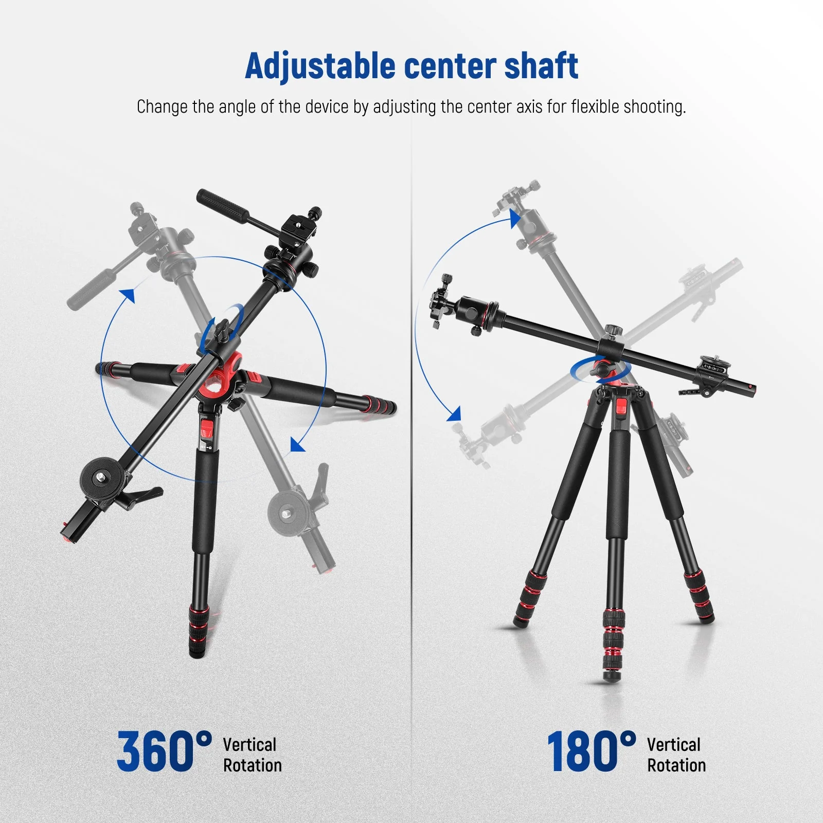 NEEWER TP27 73.6" Aluminum Monopod Tripod - Image 3
