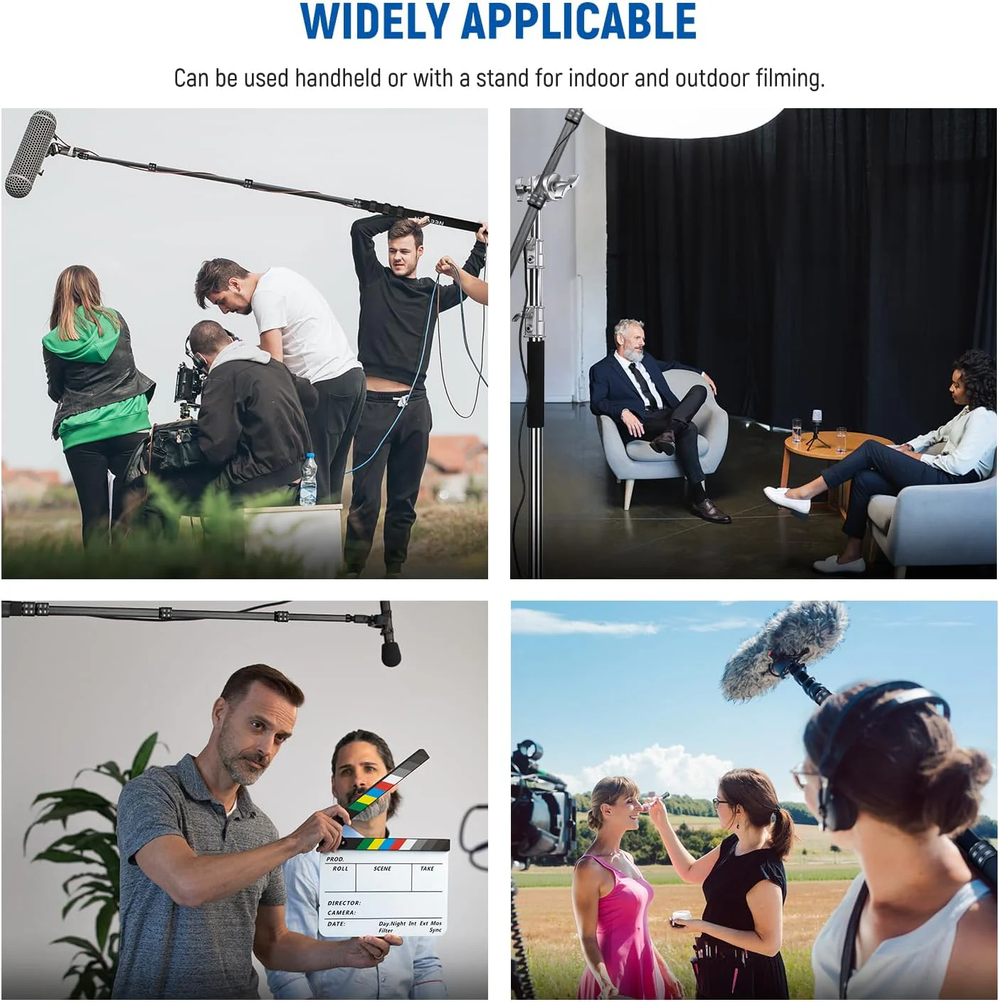 NEEWER Upgraded 9.8ft/300cm Carbon Fiber Telescopic Microphone Boom Pole - Image 15